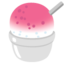 Shaved Ice emoji, Google design