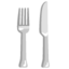 Fork and Knife emoji, Google design