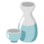 Sake emoji, Google design