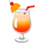 Tropical Drink emoji, Google design