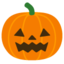 Jack-o-lantern emoji, Google design
