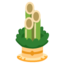 Pine Decoration emoji, Google design