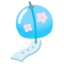 Wind Chime emoji on Android