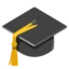 Graduation Cap emoji on Android