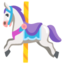 Download Carousel Horse emoji, Google style