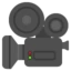 Movie Camera emoji on Android