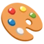 Artist Palette emoji on Android