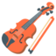 Violin emoji, Google design
