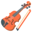 Violin emoji on Android