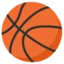 Basketball emoji on Android