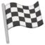 Download Chequered Flag emoji, Google style
