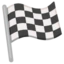 Chequered Flag emoji on Android