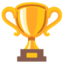 Download Trophy emoji, Google style