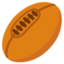 Rugby Football emoji, Google design