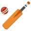 Cricket Game emoji, Google design