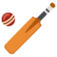 Cricket Game emoji on Android