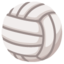 Volleyball emoji, Google design