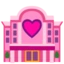 Love Hotel emoji, Google design