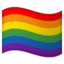 Rainbow Flag emoji on Android