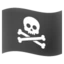 Pirate Flag emoji on Android