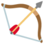 Bow and Arrow emoji on Android