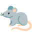 Rat emoji, Google design