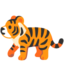 Tiger emoji, Google design