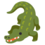 Download Crocodile emoji, Google style