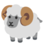 Download Ram emoji, Google style