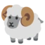 Ram emoji on Android
