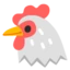 Chicken emoji on Android
