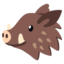 Boar emoji, Google design