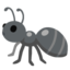 Ant emoji, Google design