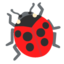 Lady Beetle emoji, Google design