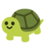 Turtle emoji on Android