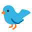 Bird emoji, Google design