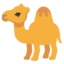 Camel emoji, Google design