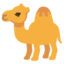 Camel emoji on Android