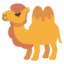 Download Two-hump Camel emoji, Google style