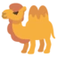 Two-hump Camel emoji on Android