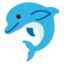 Dolphin emoji, Google design
