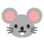 Mouse Face emoji, Google design