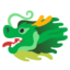 Download Dragon Face emoji, Google style