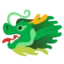 Dragon Face emoji, Google design