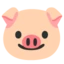 Pig Face emoji on Android