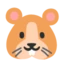 Hamster emoji on Android