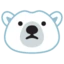 Polar Bear emoji on Android