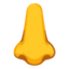 Nose emoji on Android