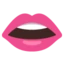 Mouth emoji on Android