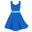 Dress emoji, Google design